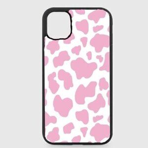 Pink Cow Print Phone Case